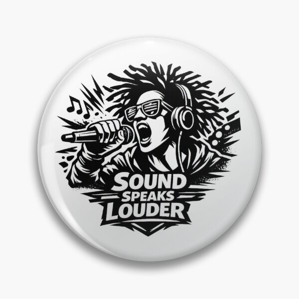 Item preview, Sound Speaks Louder – Vocal Music Rebel Design designed and sold by Cabrasco.