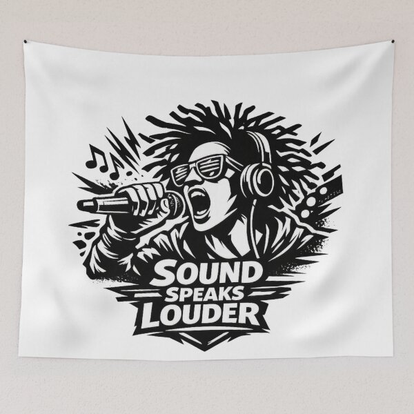 Item preview, Sound Speaks Louder – Vocal Music Rebel Design designed and sold by Cabrasco.