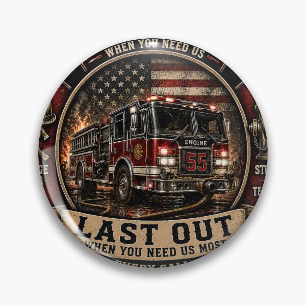 Item preview, Firefighter emblem  designed and sold by The Fire Locker.