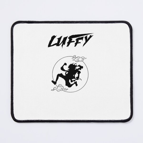 Item preview, Luffy Gear 5 Sun God Nika Minimalist Black White Anime Art designed and sold by Infinity arts.