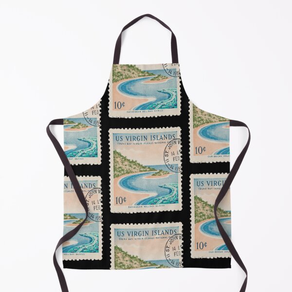 Item preview, St John USVI Trunk Bay National Park Stamp Sticker designed and sold by stickercuffs.