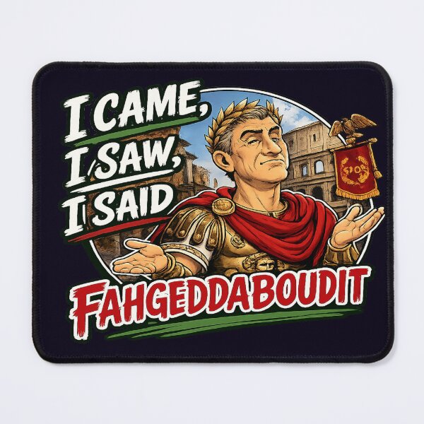 Item preview, Julius Caesar Funny Italian Phrase Quote Design designed and sold by PRINTSCHARMINGM.