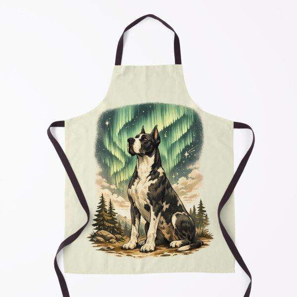 Item preview, Great Dane under the Northern Lights designed and sold by Daily Quirk.