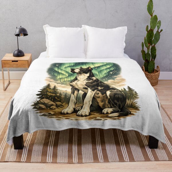 Item preview, Great Dane under the Northern Lights designed and sold by Daily Quirk.