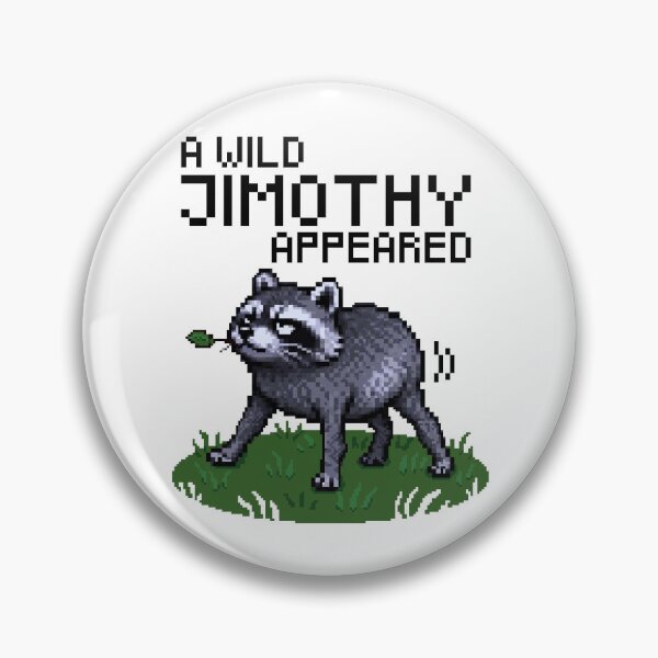 Item preview, A wild Jimothy appeared! designed and sold by wolfkin-design.