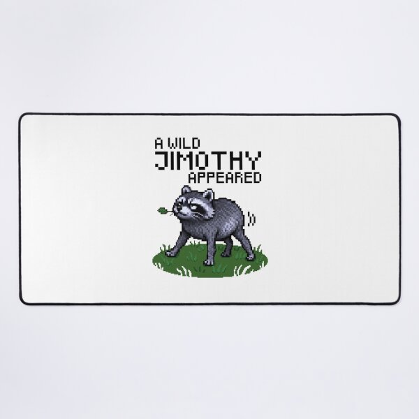 Item preview, A wild Jimothy appeared! designed and sold by wolfkin-design.
