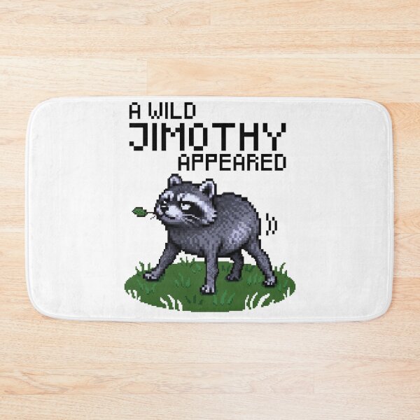 Item preview, A wild Jimothy appeared! designed and sold by wolfkin-design.