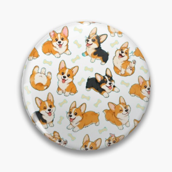 Item preview, Cute Corgi Everyday Adventures Pattern designed and sold by Petsthetic.