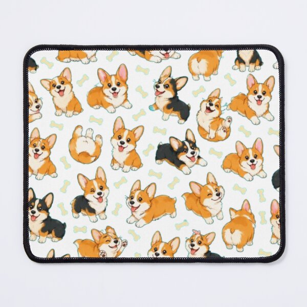 Item preview, Cute Corgi Everyday Adventures Pattern designed and sold by Petsthetic.