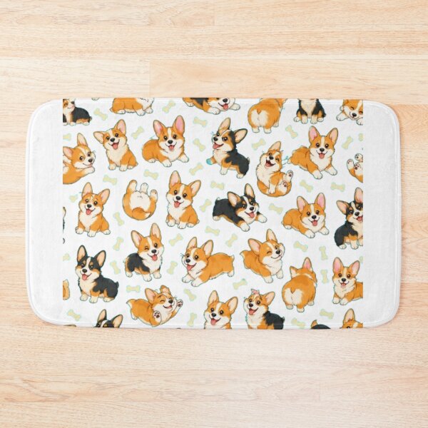 Item preview, Cute Corgi Everyday Adventures Pattern designed and sold by Petsthetic.
