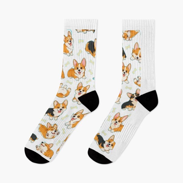 Item preview, Cute Corgi Everyday Adventures Pattern designed and sold by Petsthetic.