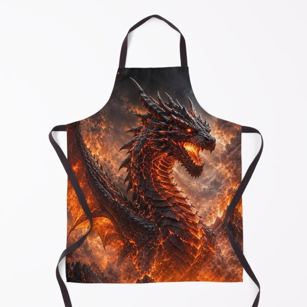 Item preview, Infernal Lava Dragon designed and sold by Gold&pixels.