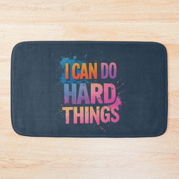 Item preview, I Can Do Hard Things designed and sold by MyDesigneStore.