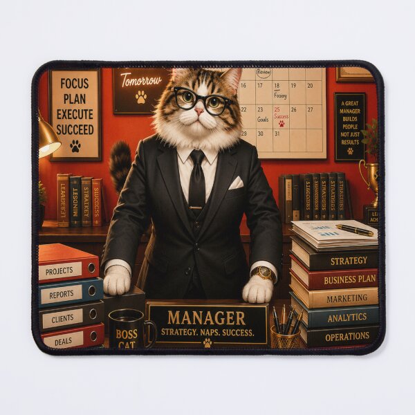 Item preview, The executive cat designed and sold by urbanshop7.