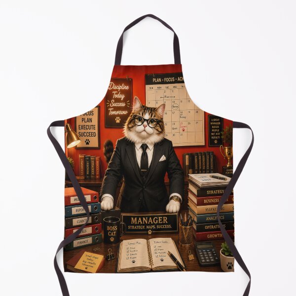 Item preview, The executive cat designed and sold by urbanshop7.