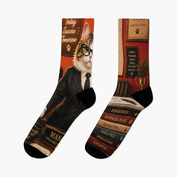 Item preview, The executive cat designed and sold by urbanshop7.