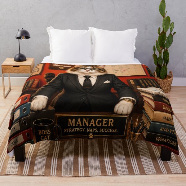 Item preview, The executive cat designed and sold by urbanshop7.