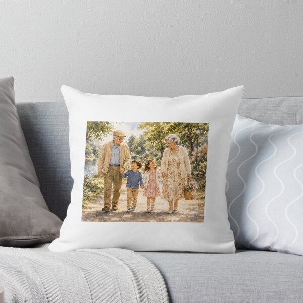Item preview, Walking Together – Grandparents & Grandchildren designed and sold by NestDesigns01.