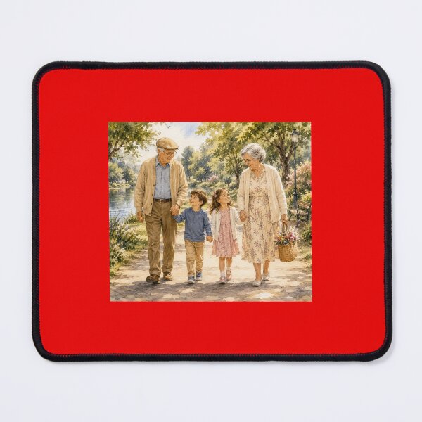 Item preview, Walking Together – Grandparents & Grandchildren designed and sold by NestDesigns01.