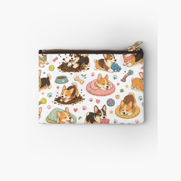 Item preview, Cute Corgi Everyday Adventures Pattern designed and sold by Petsthetic.