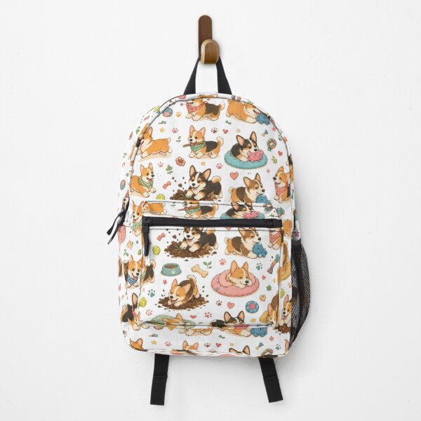 Item preview, Cute Corgi Everyday Adventures Pattern designed and sold by Petsthetic.