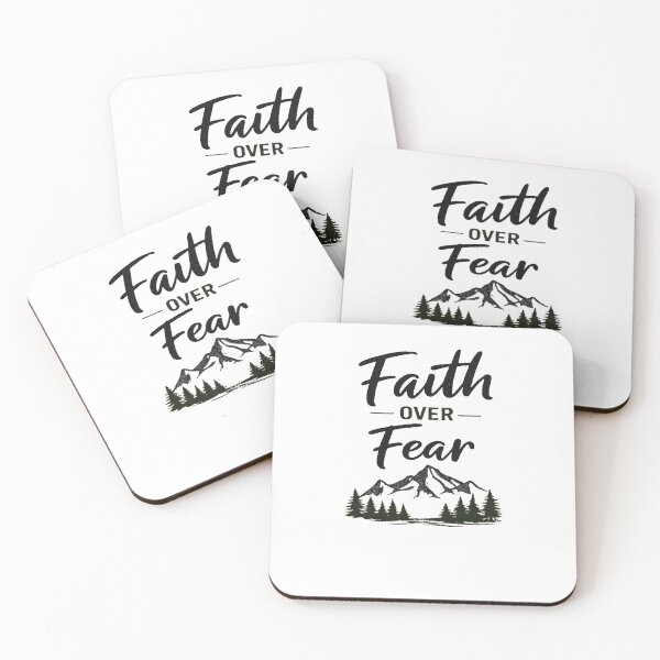 Item preview, Faith Over Fear Christian Design  designed and sold by ruthstudio.