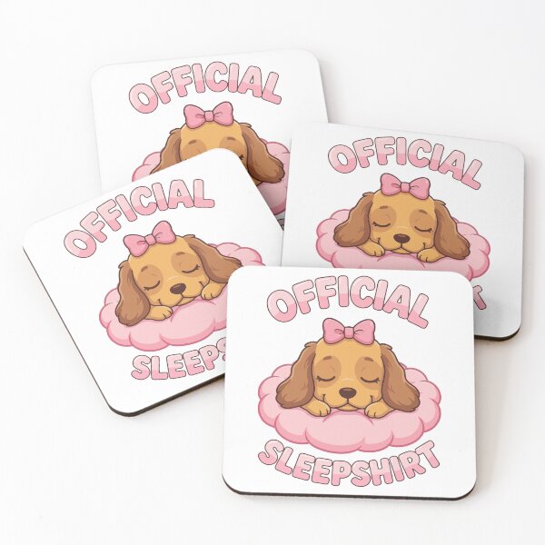 Item preview, Cocker Spaniel Lovers Official Sleepshirt designed and sold by BobaTeeStore.