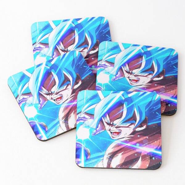 Item preview, Blue Energy Warrior Anime Art designed and sold by PosterFuel.