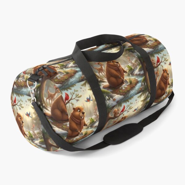 Item preview, Happy Beaver Adventures – The First Snowdrops designed and sold by Clothes With Smiling Animals Walt Gral.
