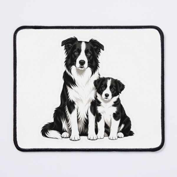 Item preview, Border Collie and Puppy designed and sold by Snurly.