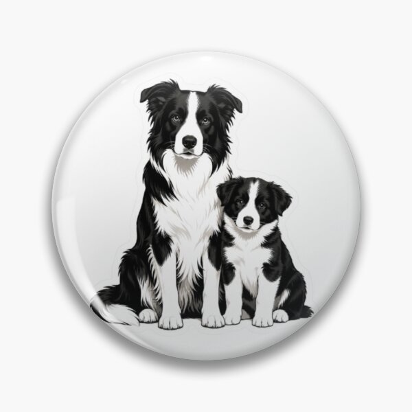 Item preview, Border Collie and Puppy designed and sold by Snurly.