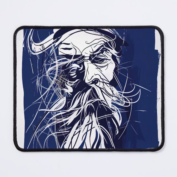 Item preview, Creator god - Blue Abstract Art designed and sold by shadow-bloom.