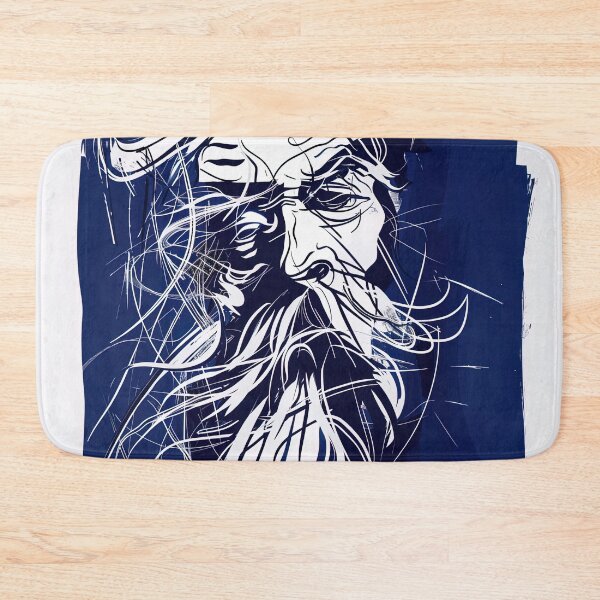 Item preview, Creator god - Blue Abstract Art designed and sold by shadow-bloom.