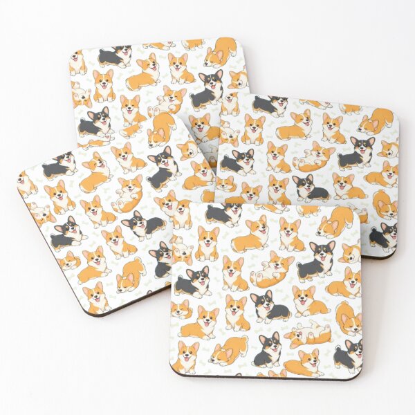Item preview, Cute Corgi Everyday Adventures Pattern designed and sold by Petsthetic.