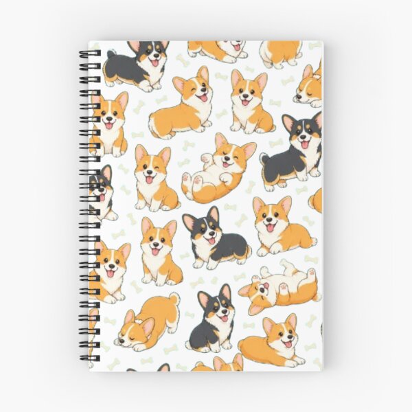 Item preview, Cute Corgi Everyday Adventures Pattern designed and sold by Petsthetic.
