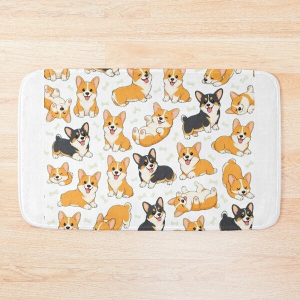 Item preview, Cute Corgi Everyday Adventures Pattern designed and sold by Petsthetic.