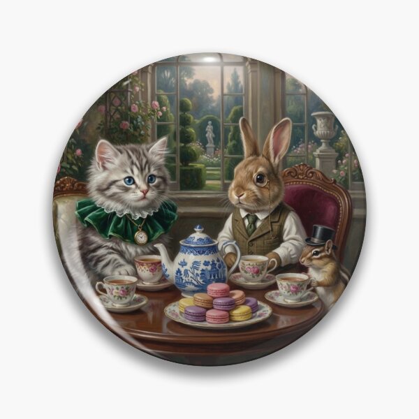 Item preview, The Aristocratic Tea of Animals. designed and sold by JoyNest = "The nest of joy".
