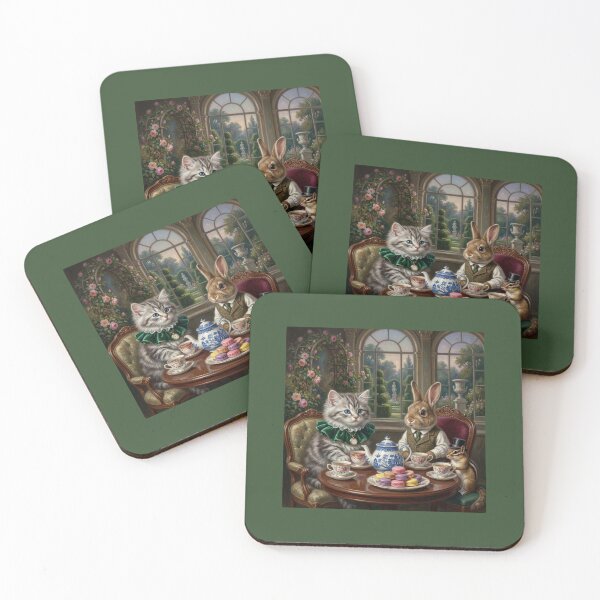Item preview, The Aristocratic Tea of Animals. designed and sold by JoyNest = "The nest of joy".