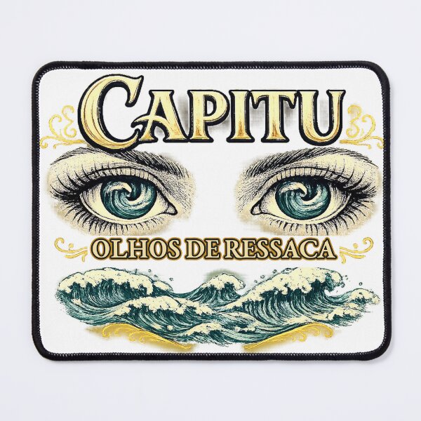 Item preview, Capitu - Olhos de Ressaca | Dom Casmurro Literary Art designed and sold by Past in Threads.
