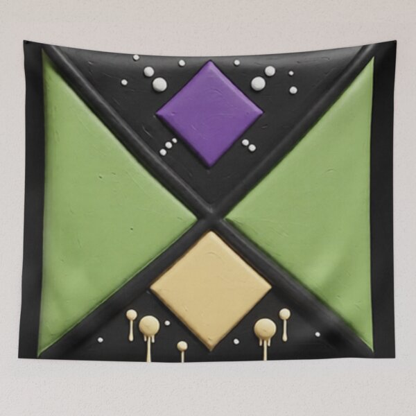 Item preview, shape language C 1.4 colorful geometric abstract design designed and sold by SmashingDeals.