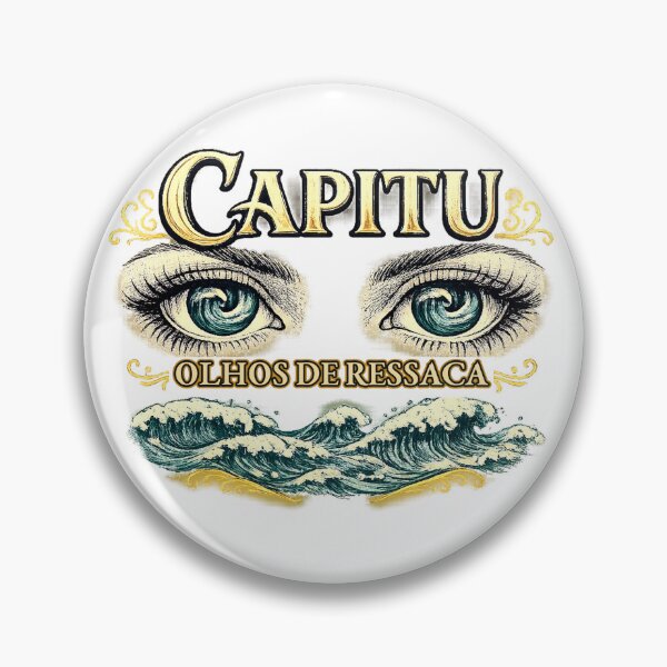 Item preview, Capitu - Olhos de Ressaca | Dom Casmurro Literary Art designed and sold by Past in Threads.