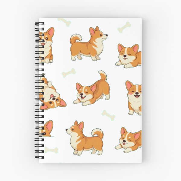 Item preview, Cute Corgi Everyday Adventures Pattern designed and sold by Petsthetic.