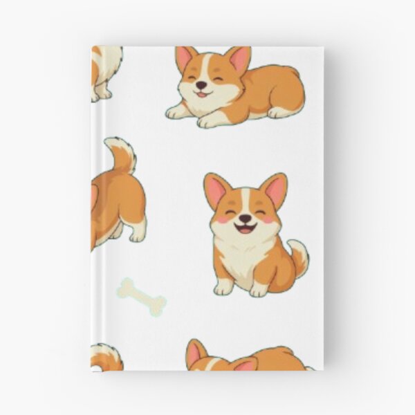 Item preview, Cute Corgi Everyday Adventures Pattern designed and sold by Petsthetic.