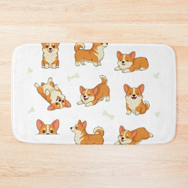 Item preview, Cute Corgi Everyday Adventures Pattern designed and sold by Petsthetic.