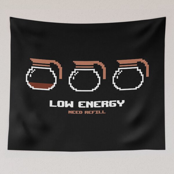 Item preview, Low Energy Need Refill Coffee designed and sold by sachpica.