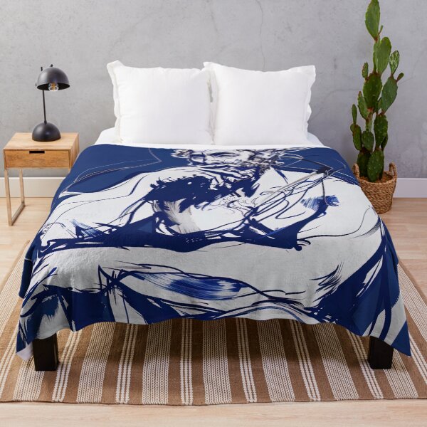 Item preview, Crius, Greek deity - Blue Abstract Art designed and sold by shadow-bloom.