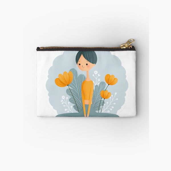 Item preview, cute cartoon girl yoga pose designed and sold by TanyaLovus.