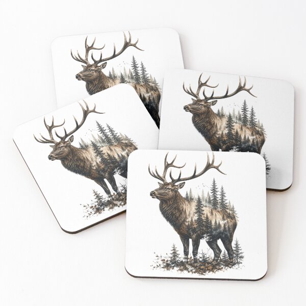 Item preview, DEER FOREST designed and sold by Akin-Artworks.