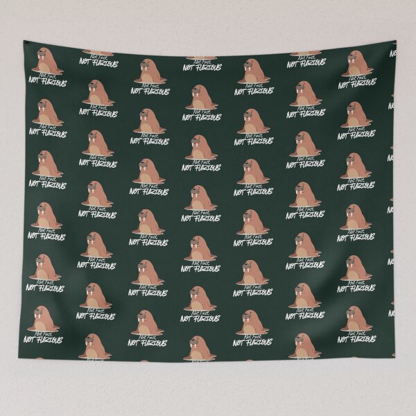 Item preview, Not Fast Not Furious Sea Lion Funny Animal Meme Design designed and sold by ASN STUDIO.