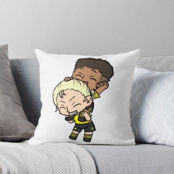Item preview, Jude bellingham and Erling Haaland chibi art. Fan art. designed and sold by YaroshMaria.